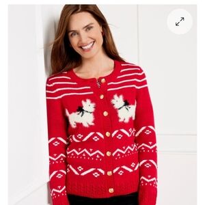 Talbots Scottie Cardigan